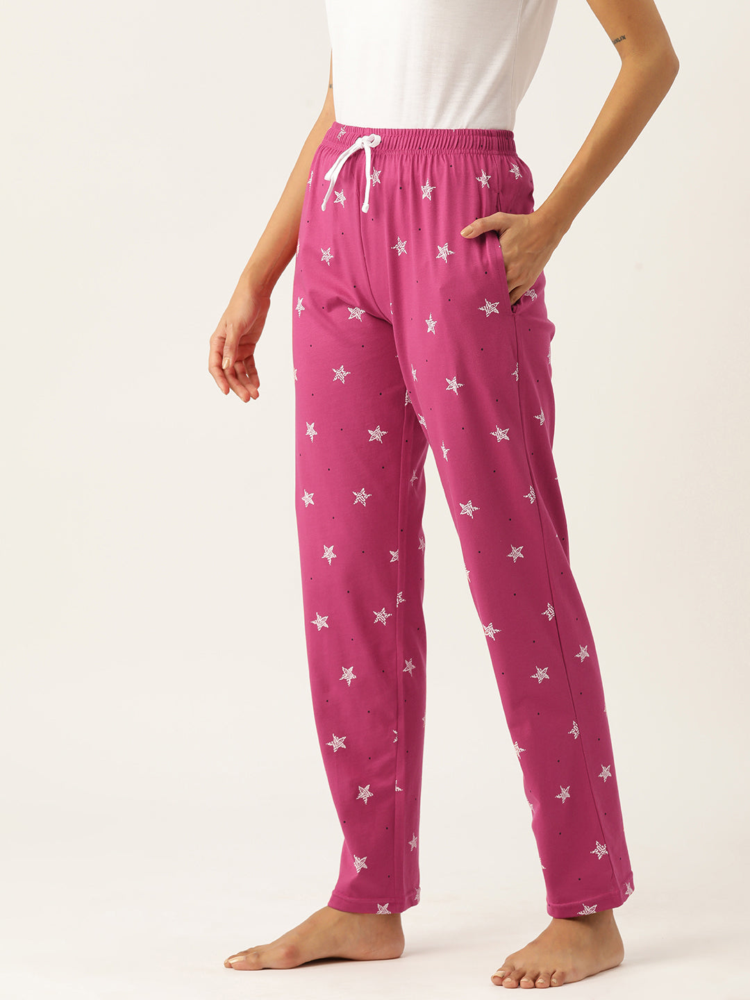 Women's Printed Mid Rise Lounge Pants
