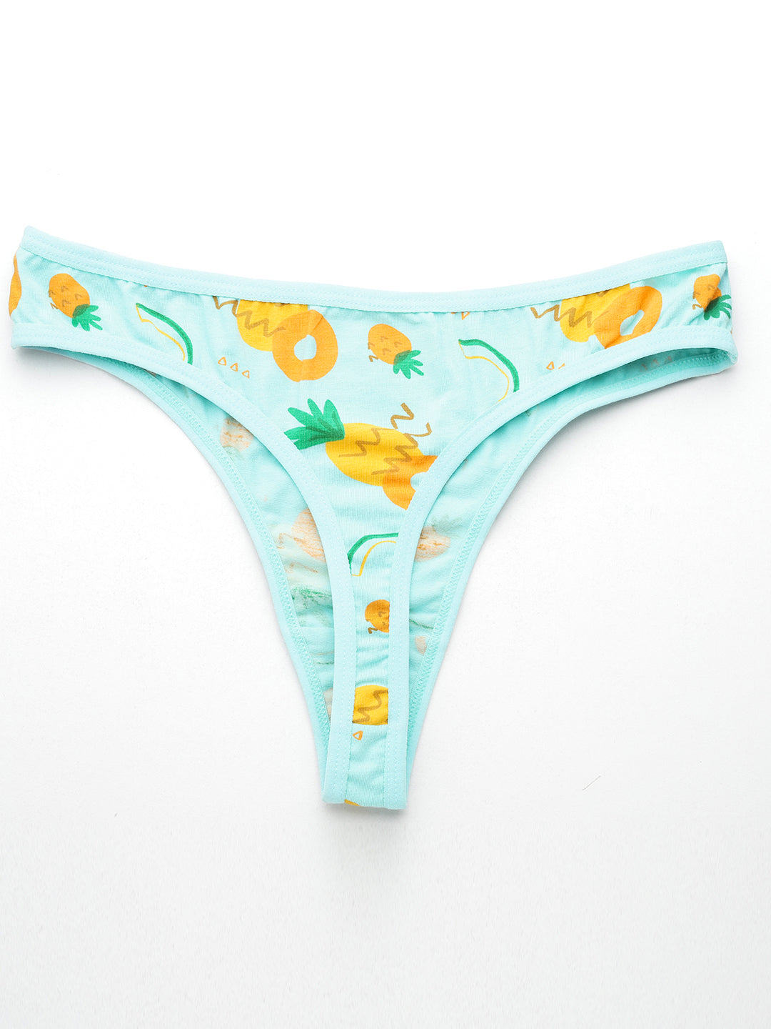 Women’s Printed Low Rise Thong Briefs (Pack of 3)