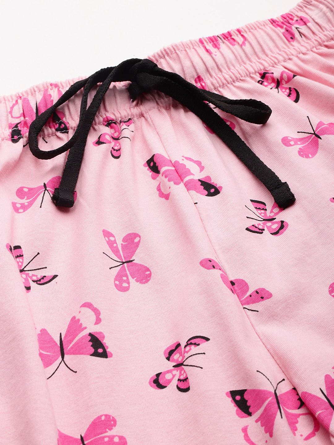 Women's Floral Printed Mid Rise Bermuda Lounge Shorts