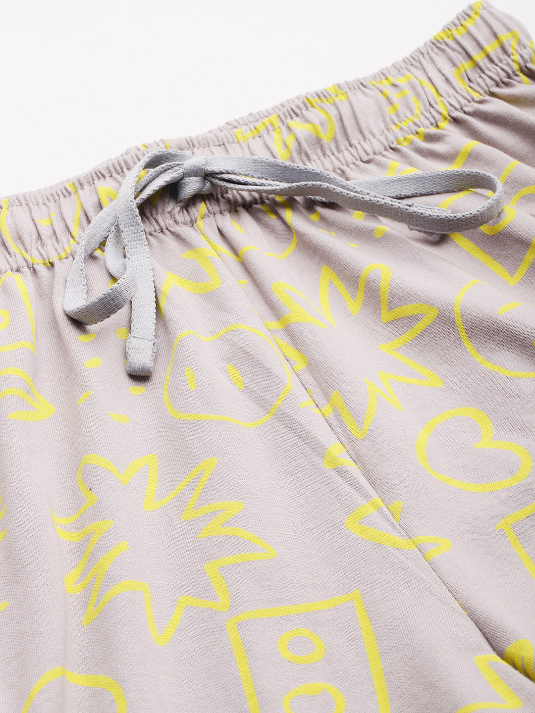 Women's Floral Printed Mid Rise Bermuda Lounge Shorts