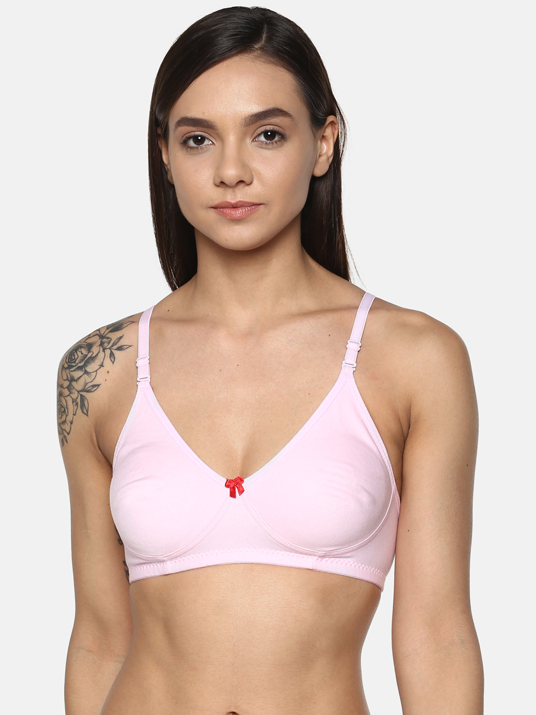Pink T Shirt Bra