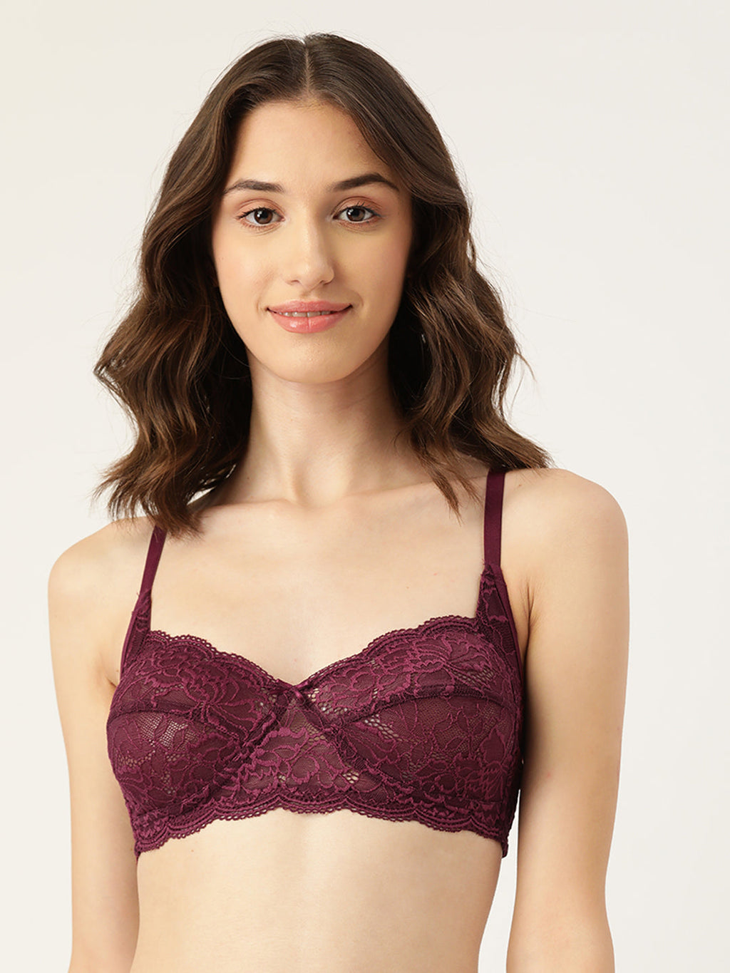 Magenta T Shirt Bra