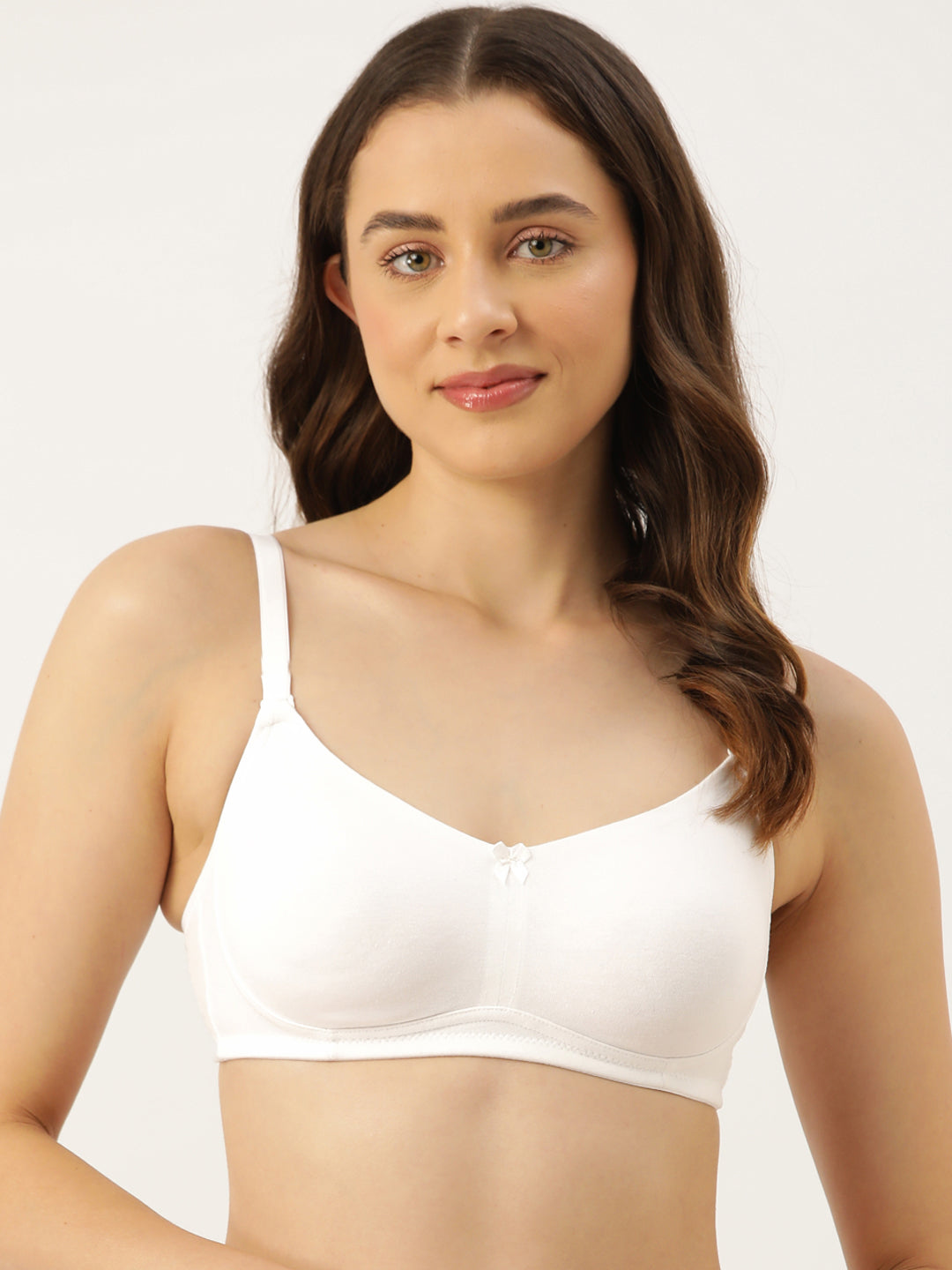 White T Shirt Bra