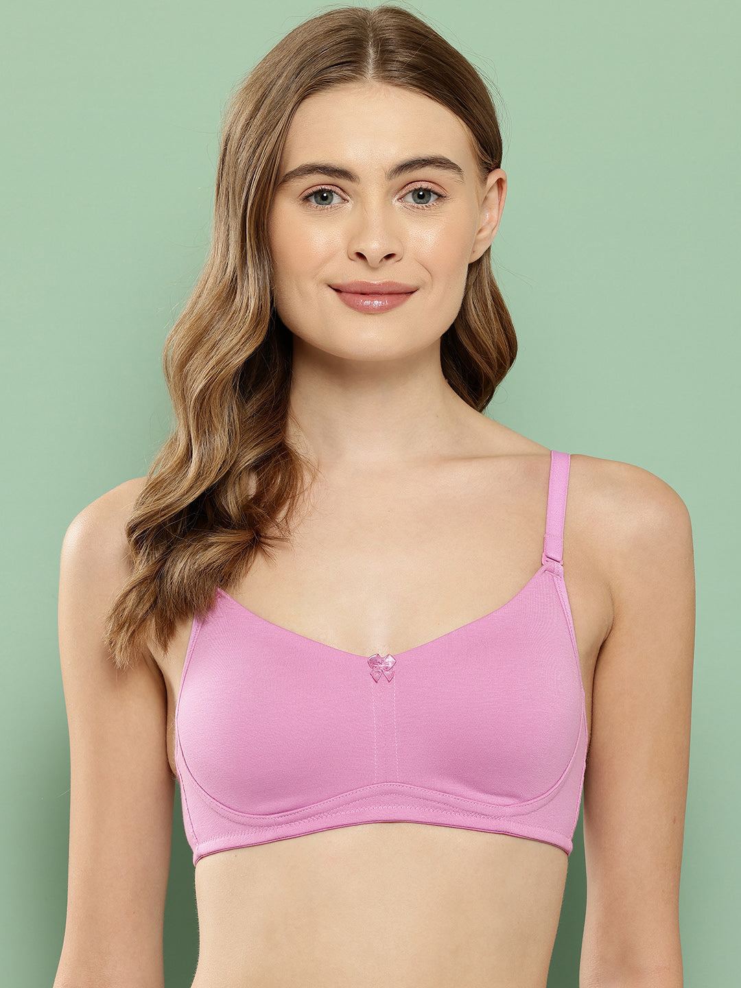 Pink T Shirt Bra
