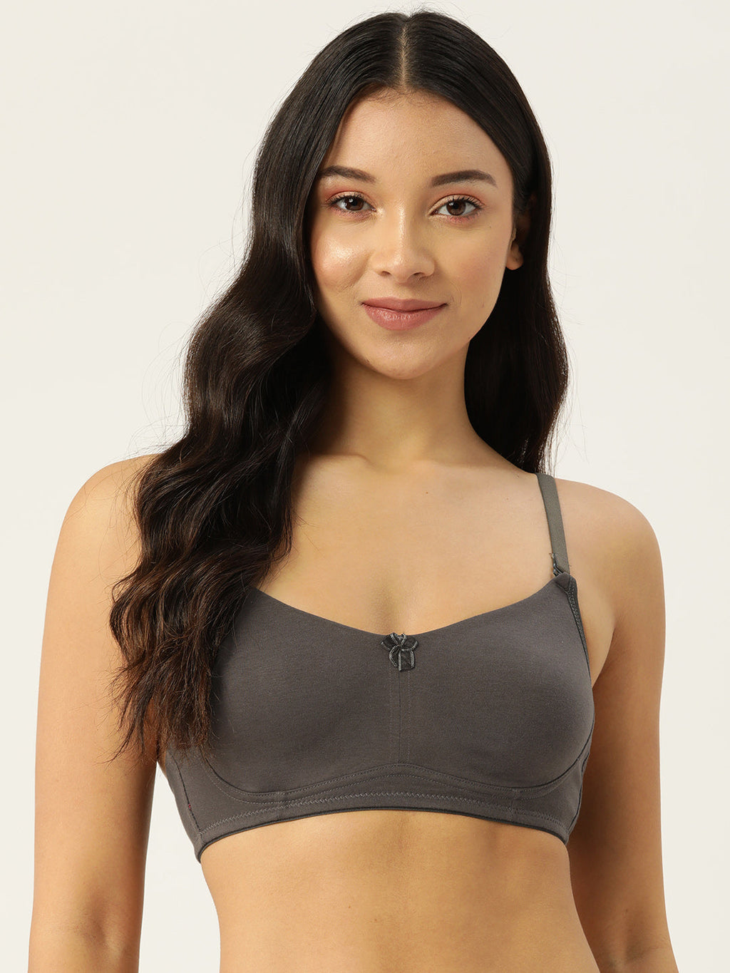 Grey T Shirt Bra