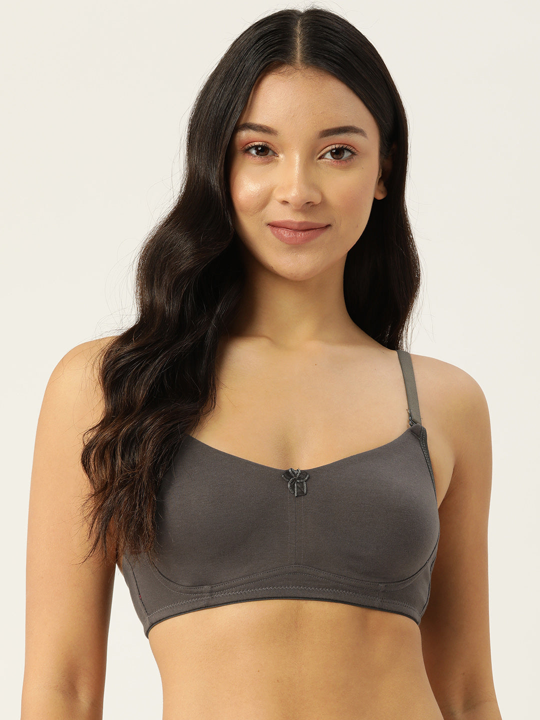 Grey T Shirt Bra