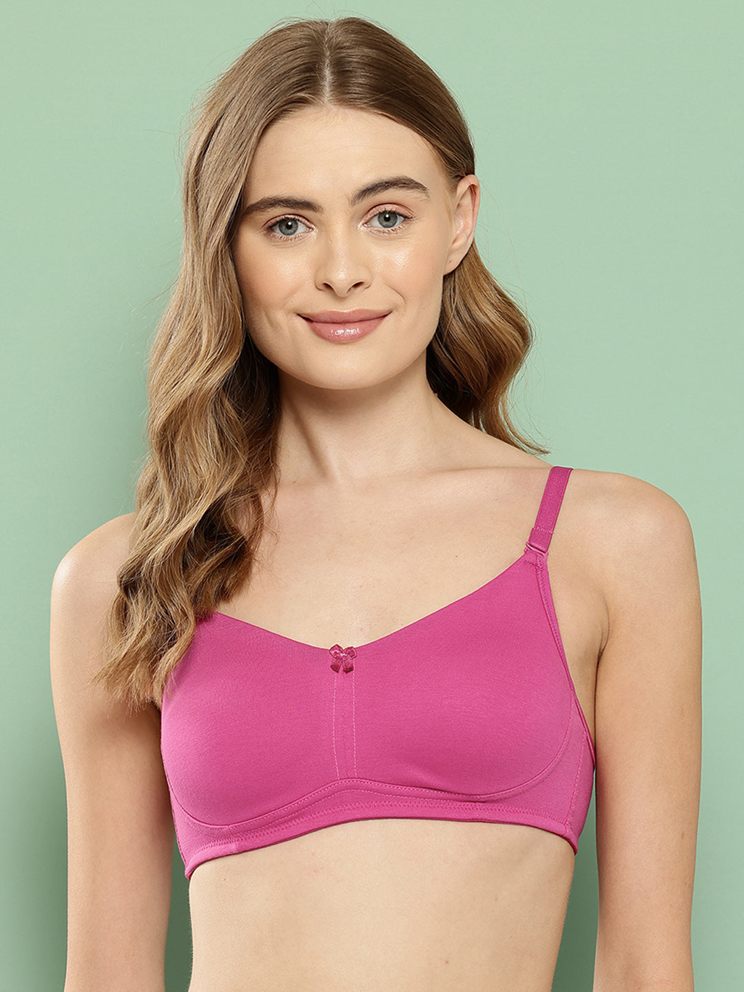 Magenta T Shirt Bra