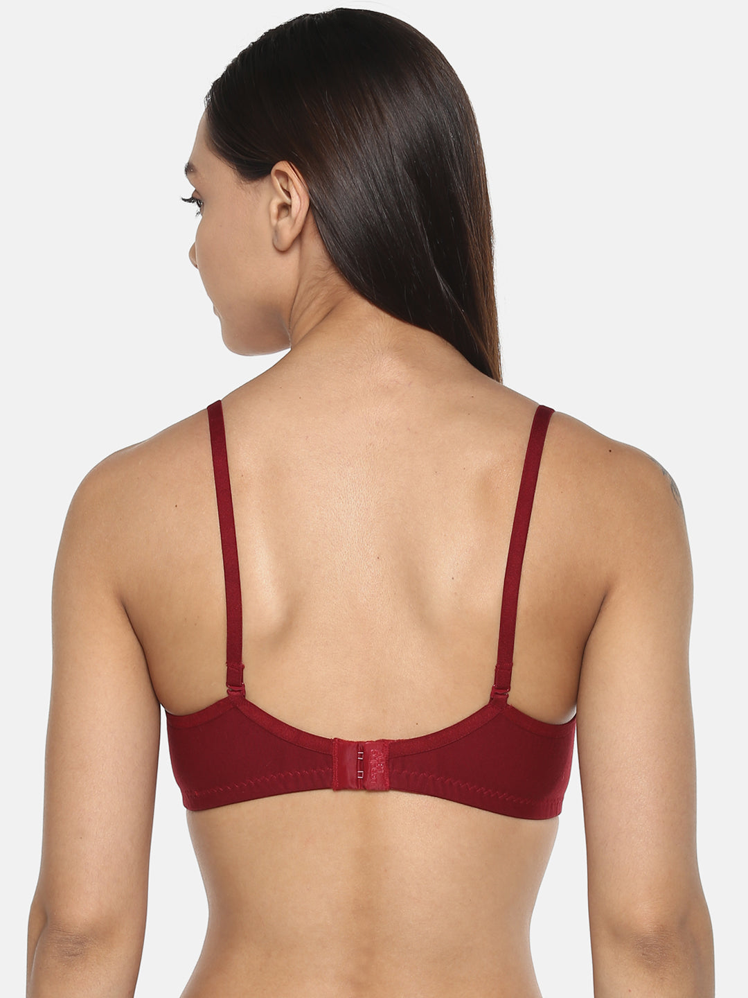 Maroon T Shirt Bra