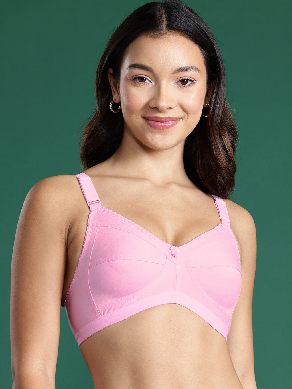 Pink T Shirt Bra