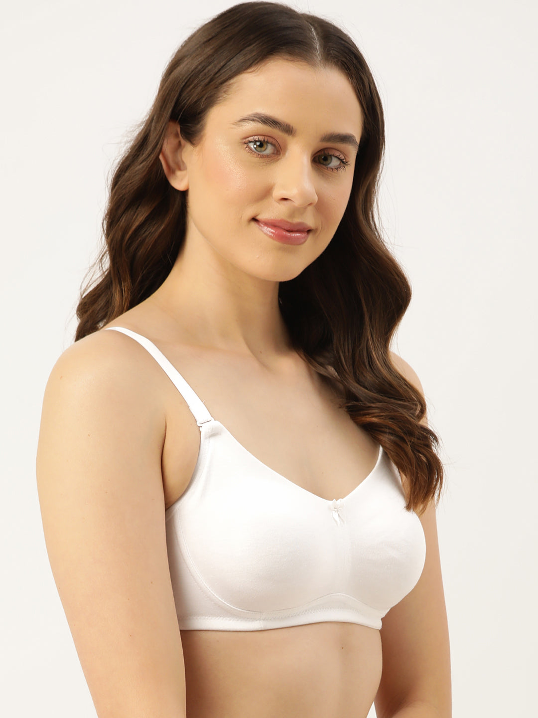 White T Shirt Bra