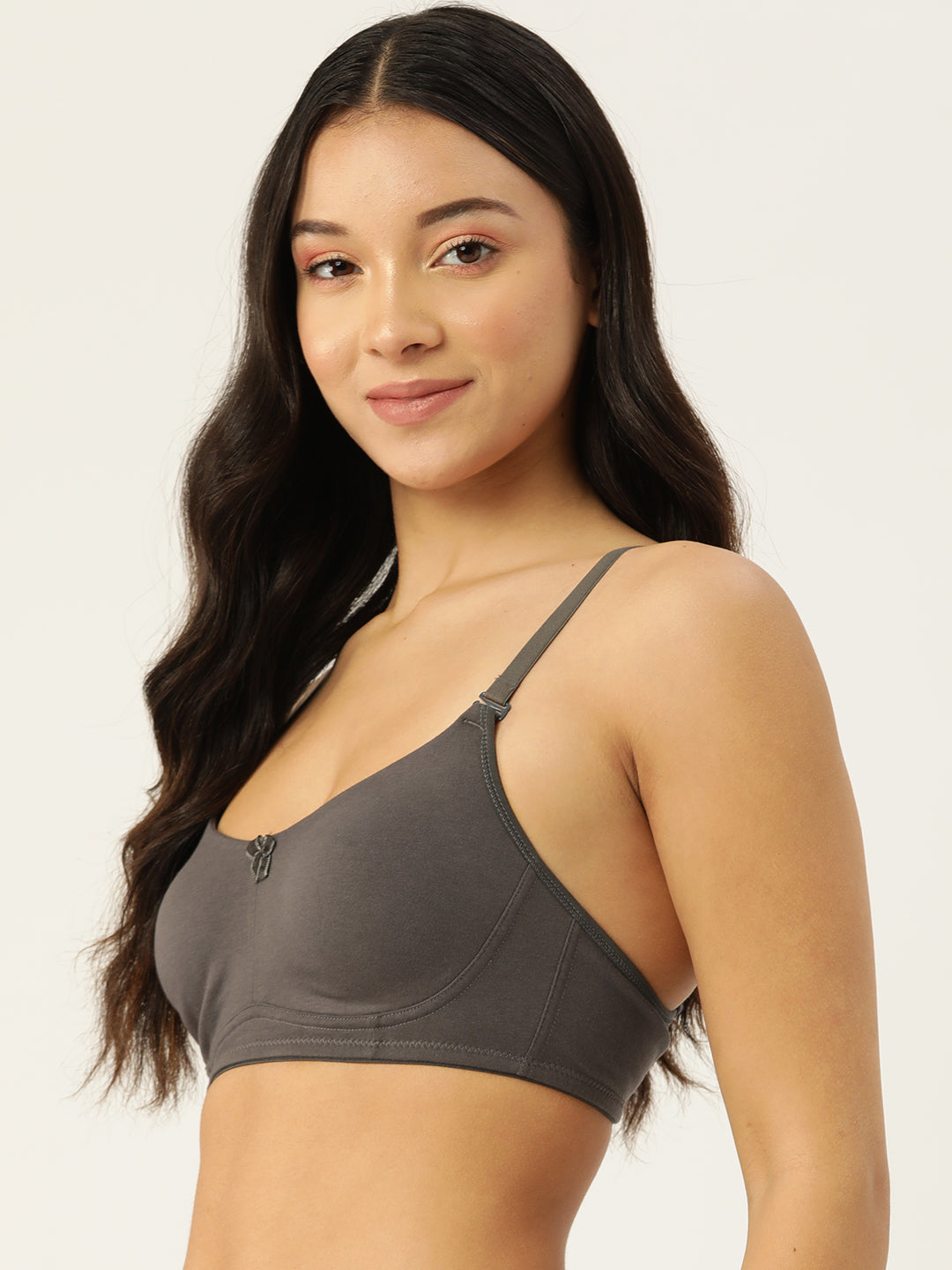 Grey T Shirt Bra