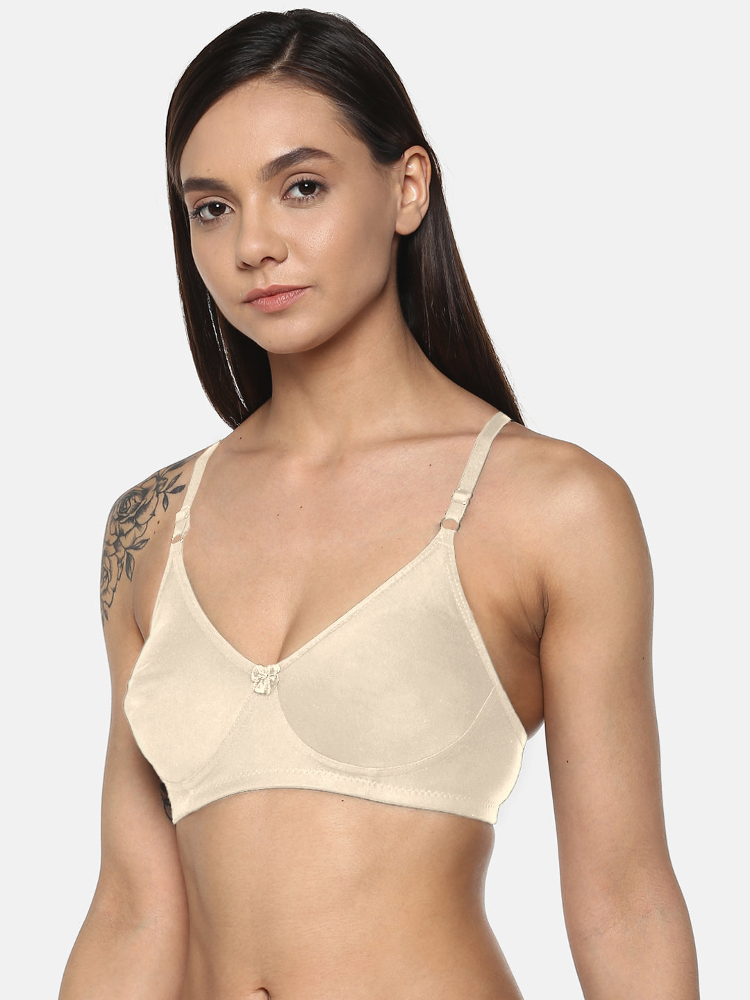 Peach T Shirt Bra