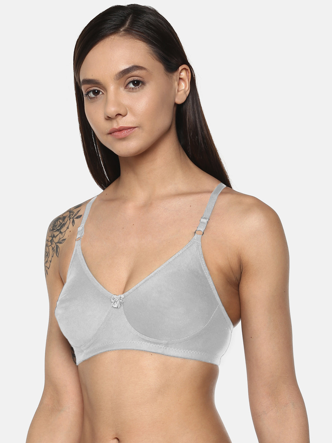 Grey T Shirt Bra