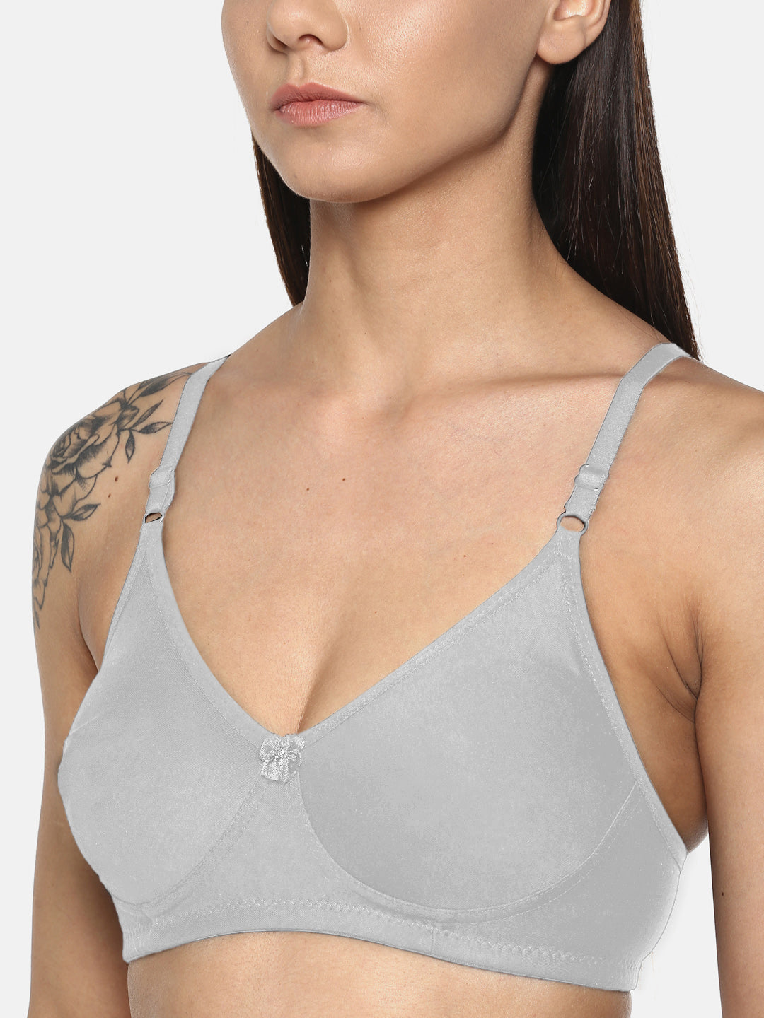 Grey T Shirt Bra