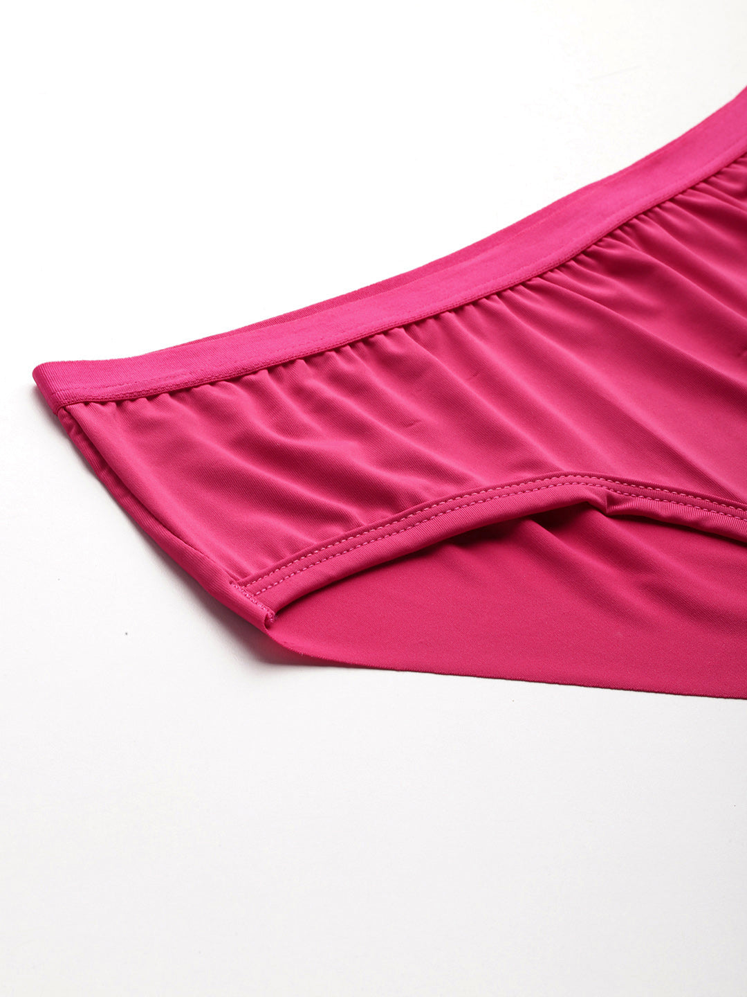 Leading Lady Women's Solid Mid Rise Hipster Brief