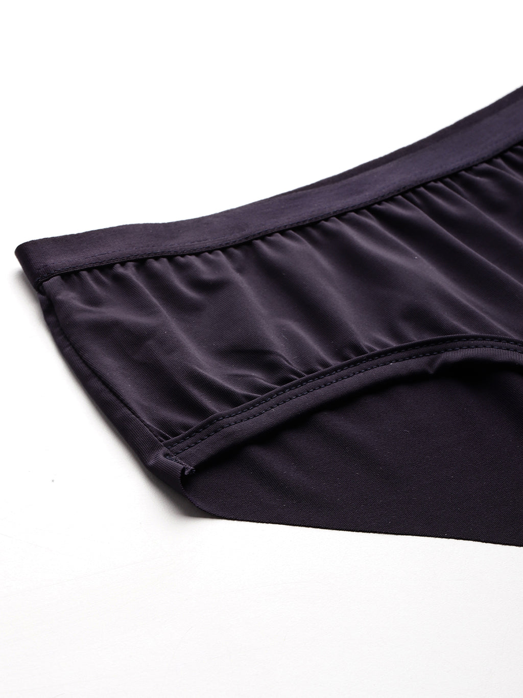Leading Lady Women's Solid Mid Rise Hipster Brief