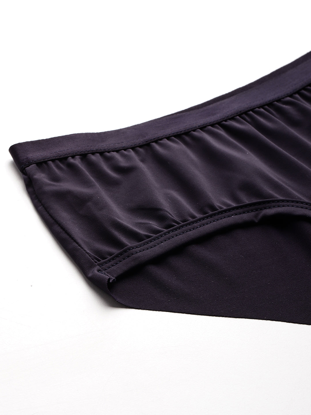 Leading Lady Women's Solid Mid Rise Hipster Brief