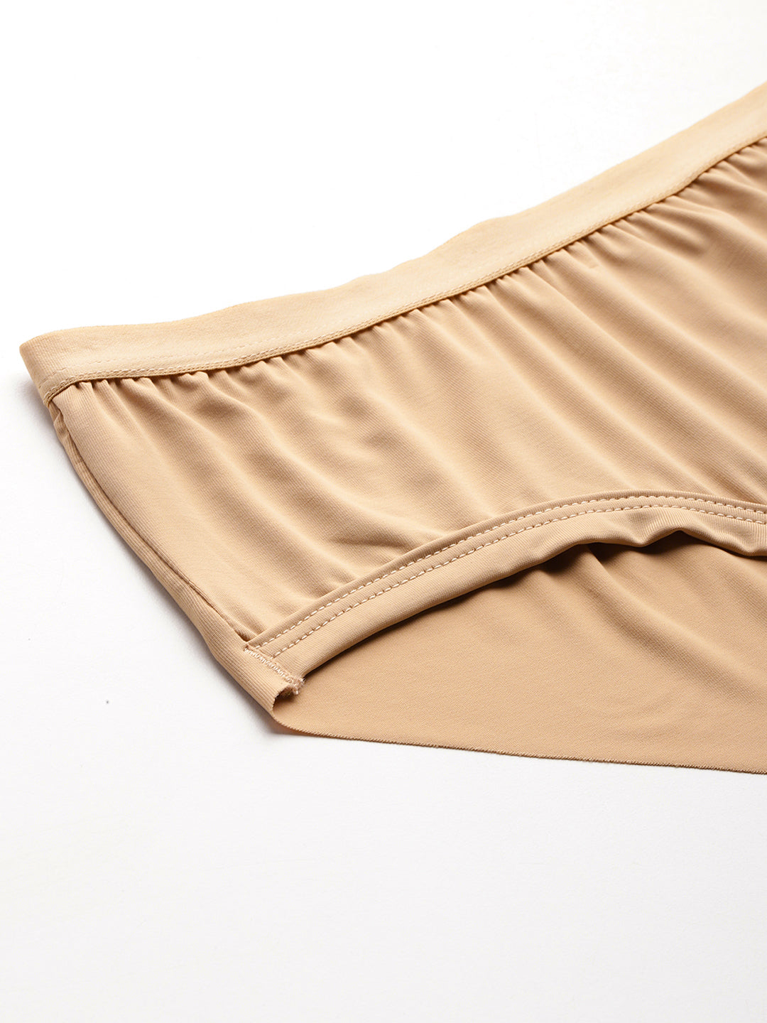 Leading Lady Women's Solid Mid Rise Hipster Brief