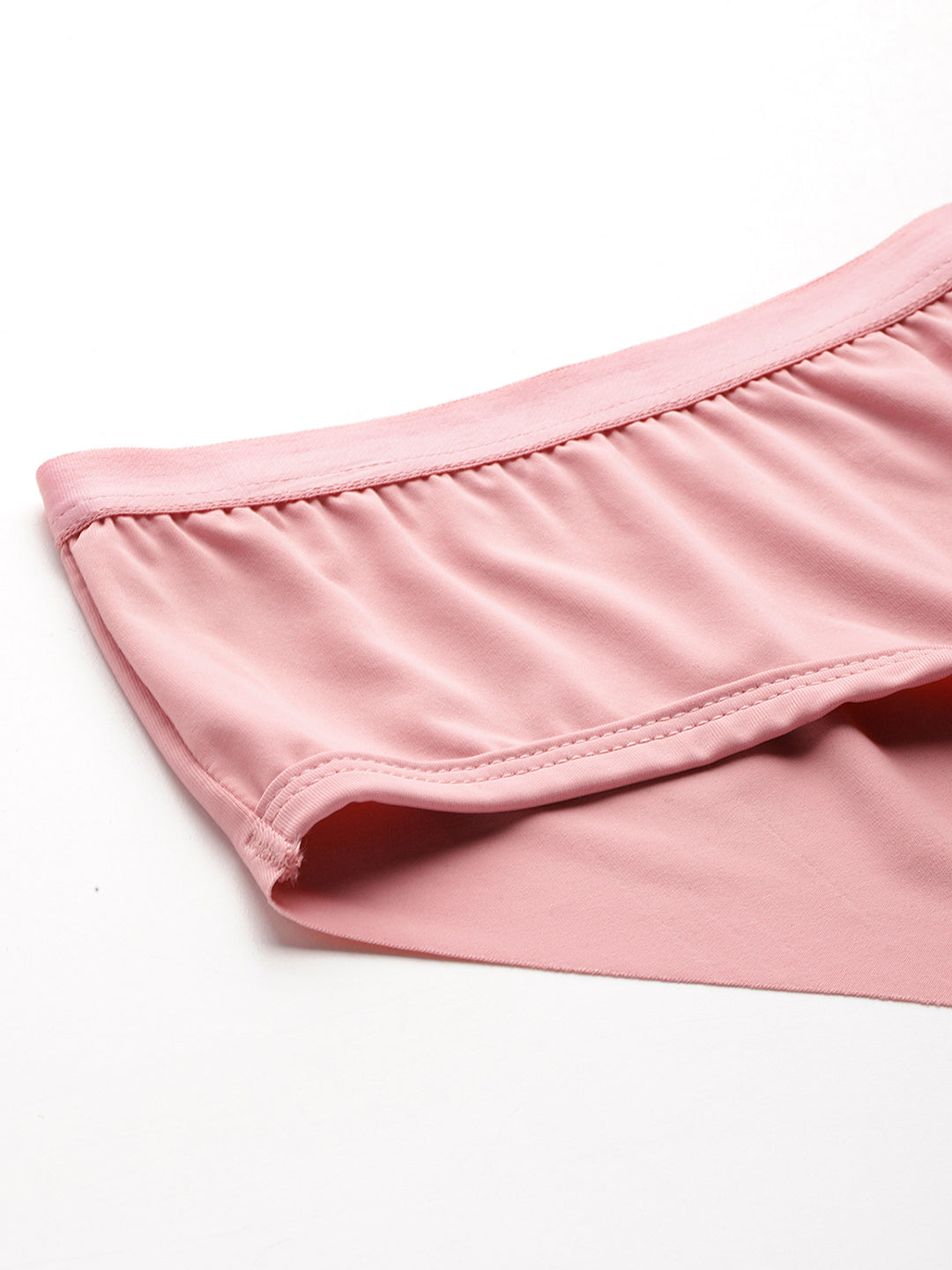 Leading Lady Women's Solid Mid Rise Hipster Brief