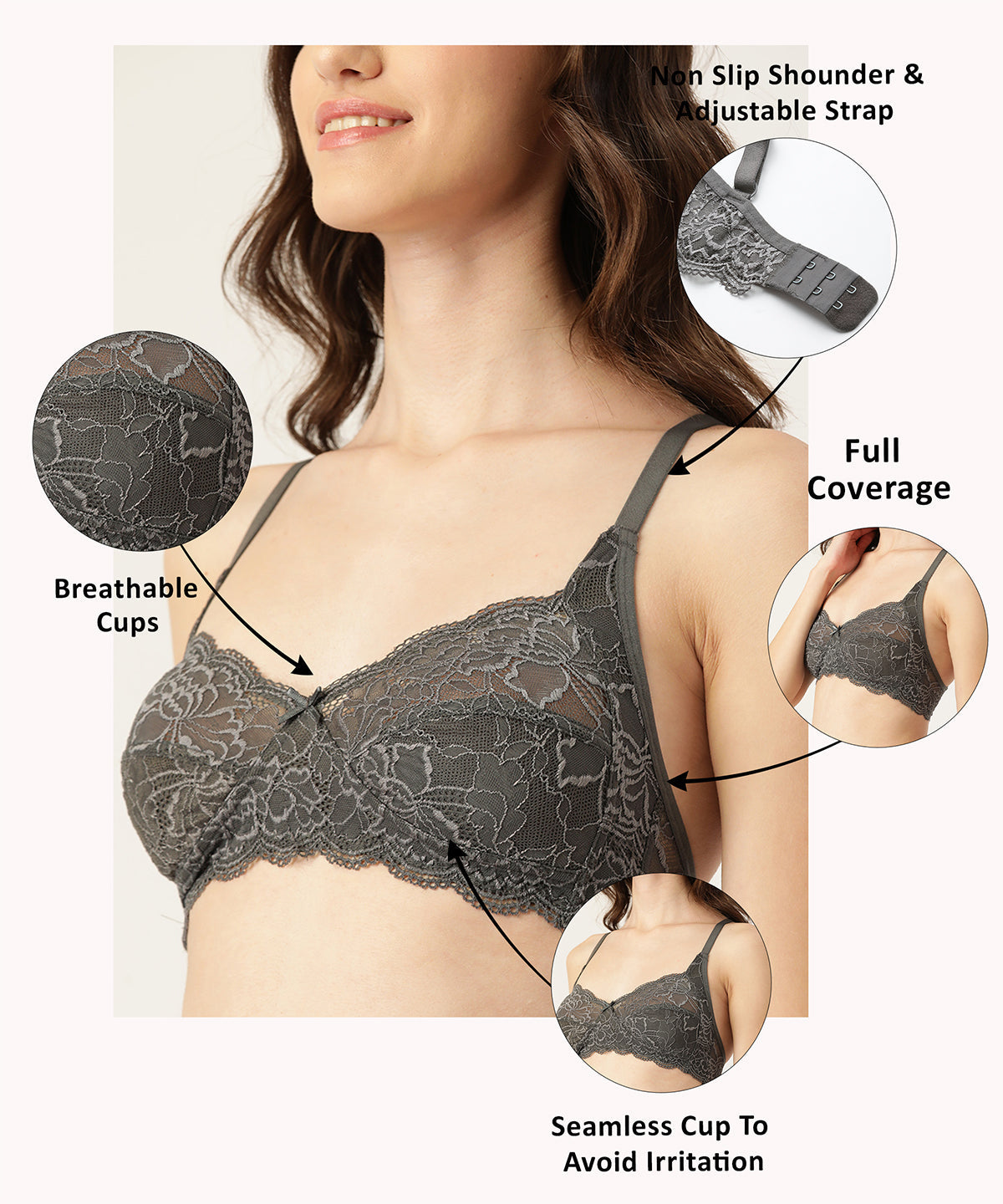 Black T Shirt Bra