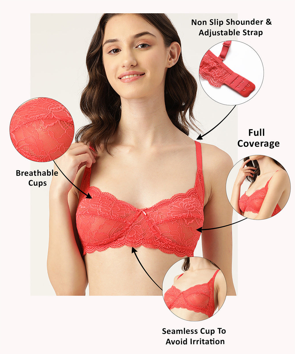 Pink T Shirt Bra