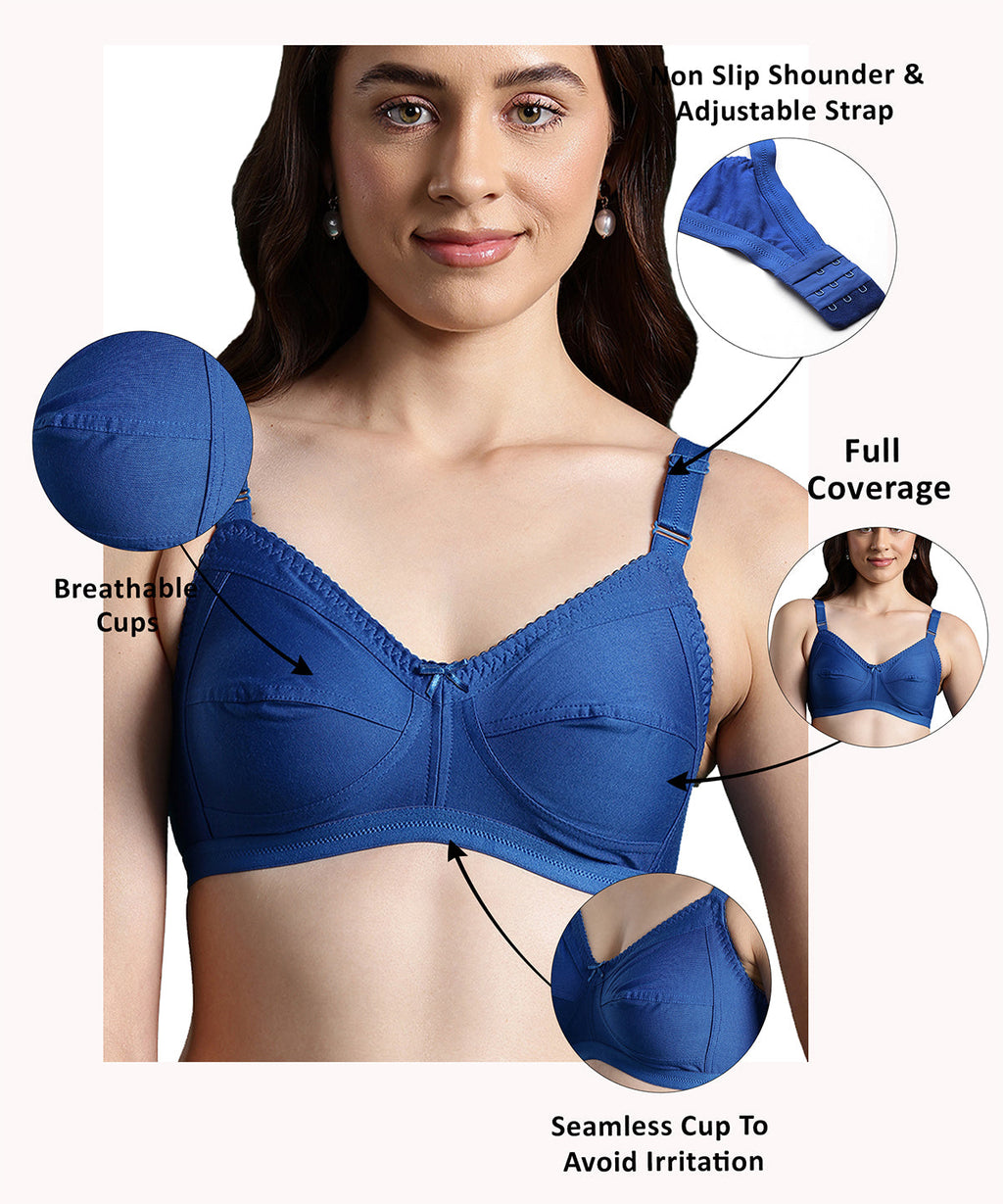 Blue T Shirt Bra