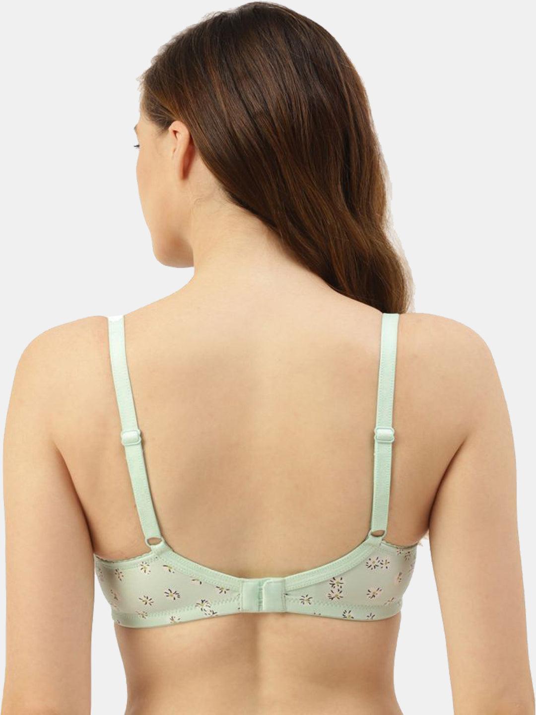 Women's Floral Print Lightly Padded Bra |BRA-4009| Leading Lady