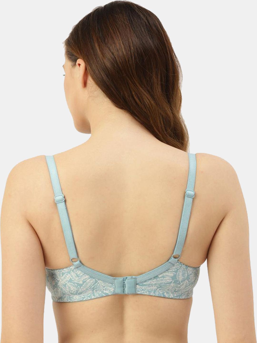 Women's Floral Printed Lightly Padded Bra |BRA-4008| Leading Lady