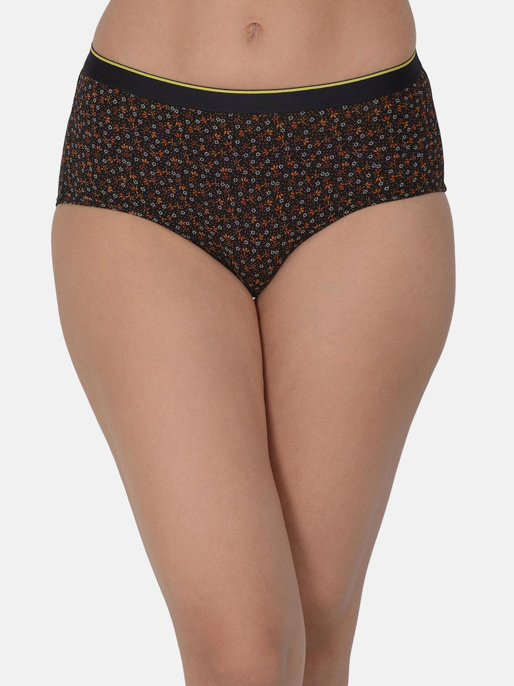 Women's Printed 4 way Stretch Hipster Brief Pack of 3 with Modal Fabric | MM-HIPSTER-PR001-3 | Leading Lady