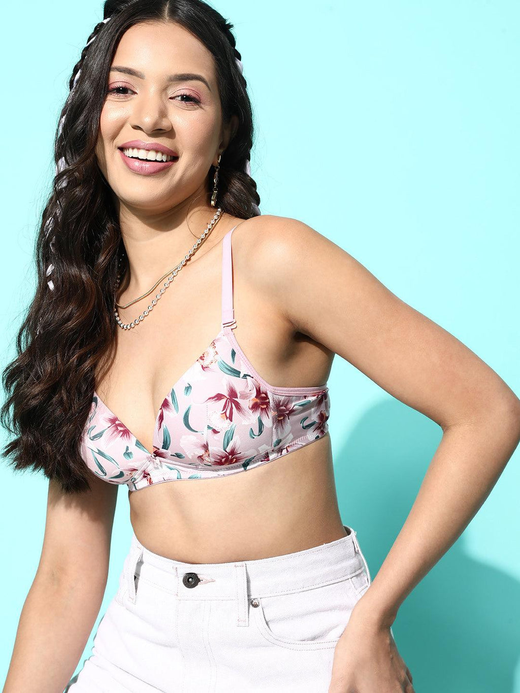 Women's Printed Lightly Padded Bra | BRA-4035-1 | Leading Lady