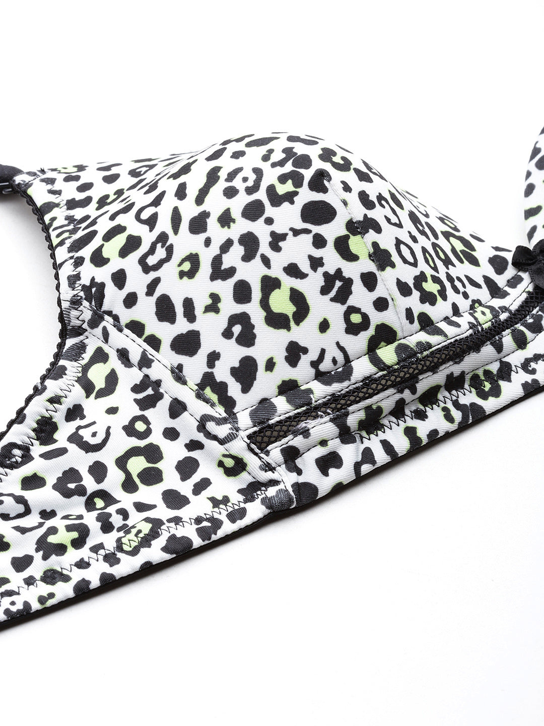 Women's Printed Lightly Padded Plunge Bra | BRA-8017-1 | Leading Lady