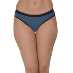 Women's Solid 4 Way Stretch Bikini Brief Pack of 3 with Modal Fabric | MM-BIKINI-S001-3 | Leading Lady