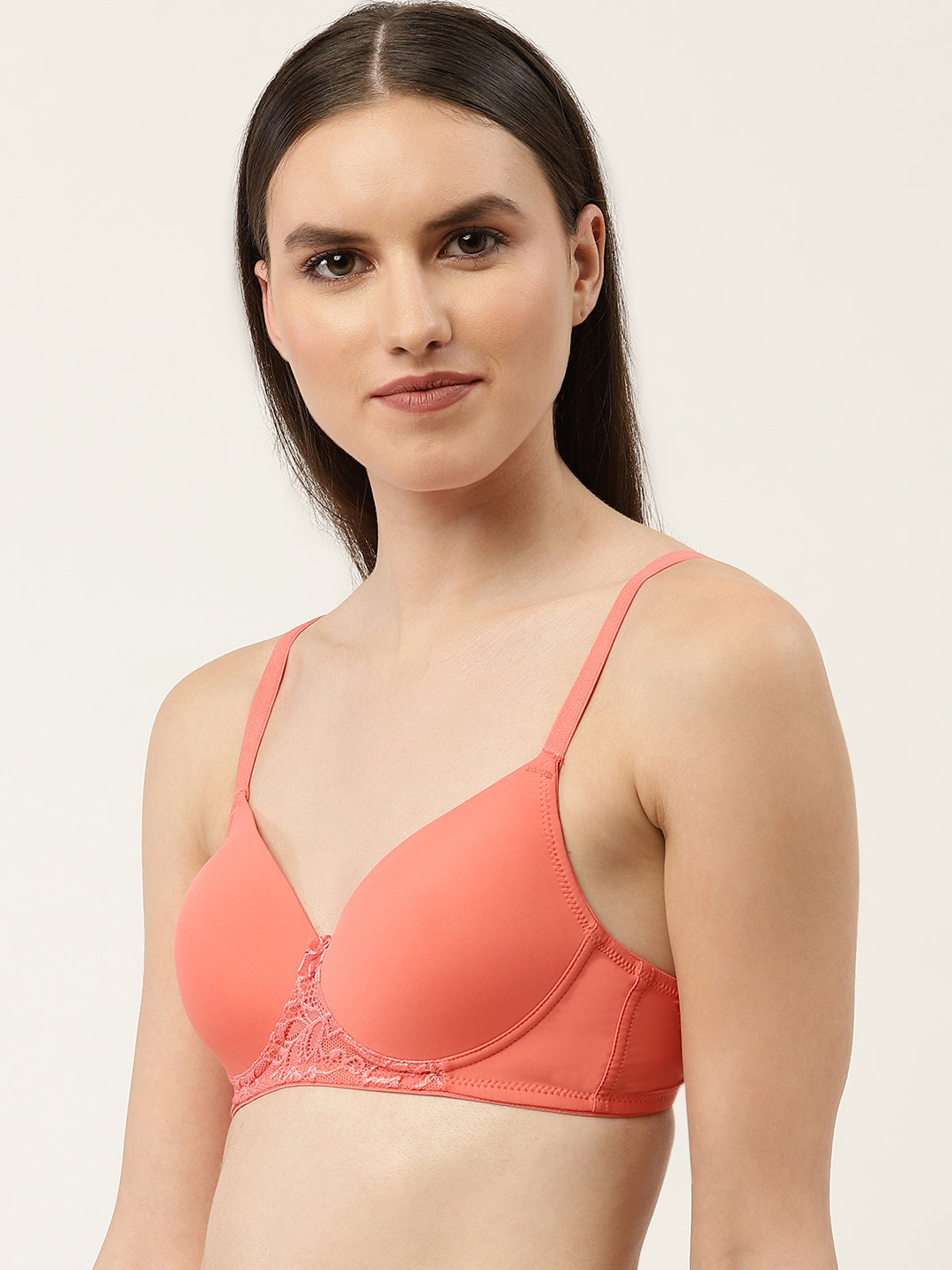 Women's Solid Lightly Padded T-Shirt Bra | BRA-9003-1 | Leading Lady