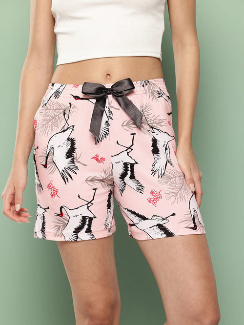 Printed lounge shorts main