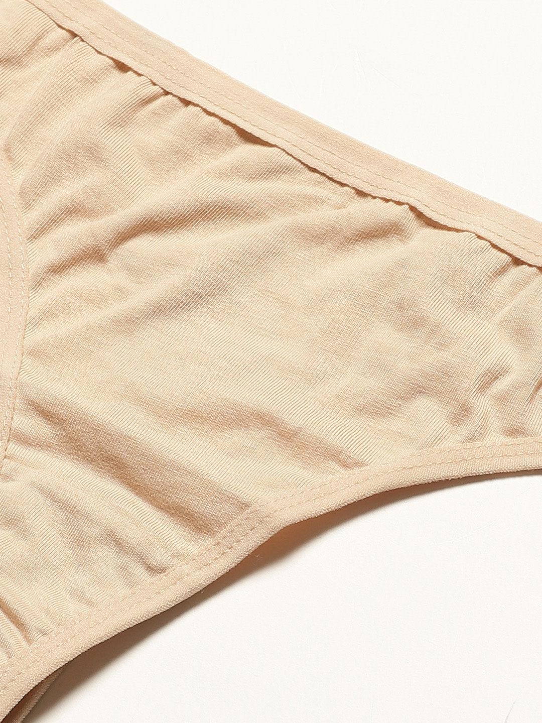 Women’s Solid Nude Low-Rise Thong Brief | SUNNY-SKN-1 | Leading Lady
