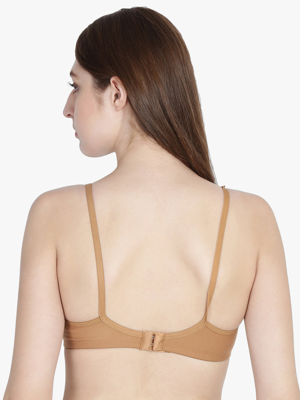 Women's Solid Nude Non-Padded T-Shirt Bra | COOL-SKN-1 | Leading Lady